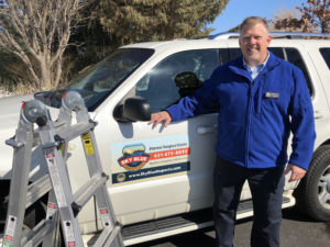 Randy Erickson Inspecting a home in Minnesota